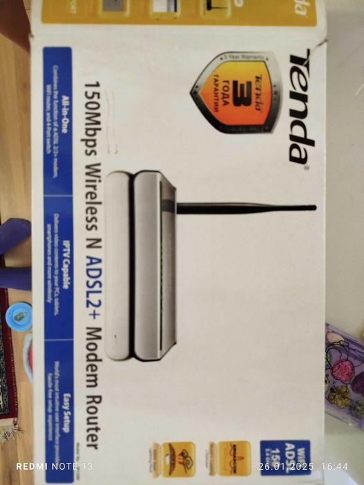 Tenda модем роутер