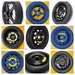 Roată rezerva slim subtire Ford Puma Focus Kuga Galaxy Mondeo EcoSport