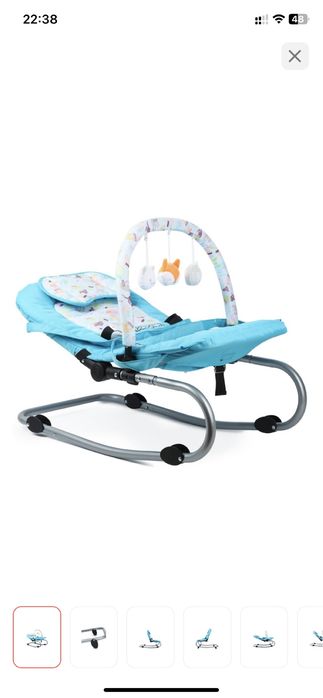 Шезлонг, кресло-качалка Babyton