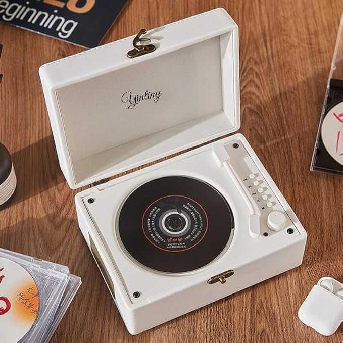 Винтидж CD плейър с високоговорител Yintiny