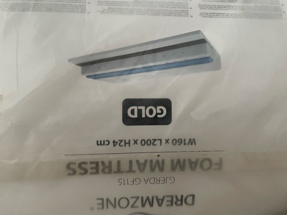 Мисто Нов матрак от пяна 160x200 см GJERDA твърд