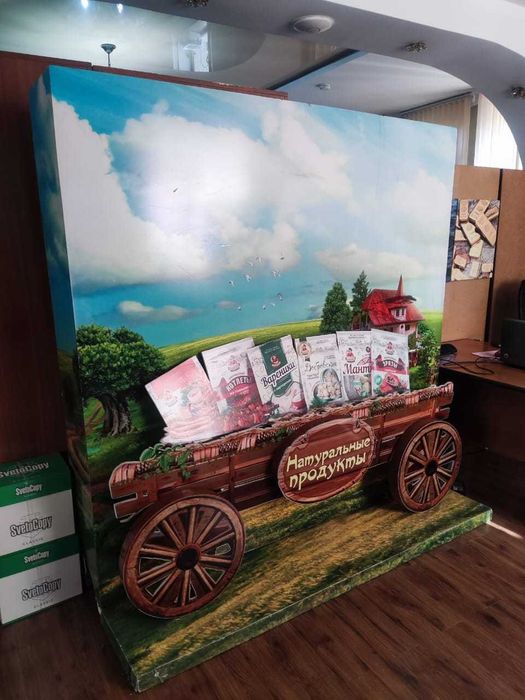 Декоративная стенка для брендирования