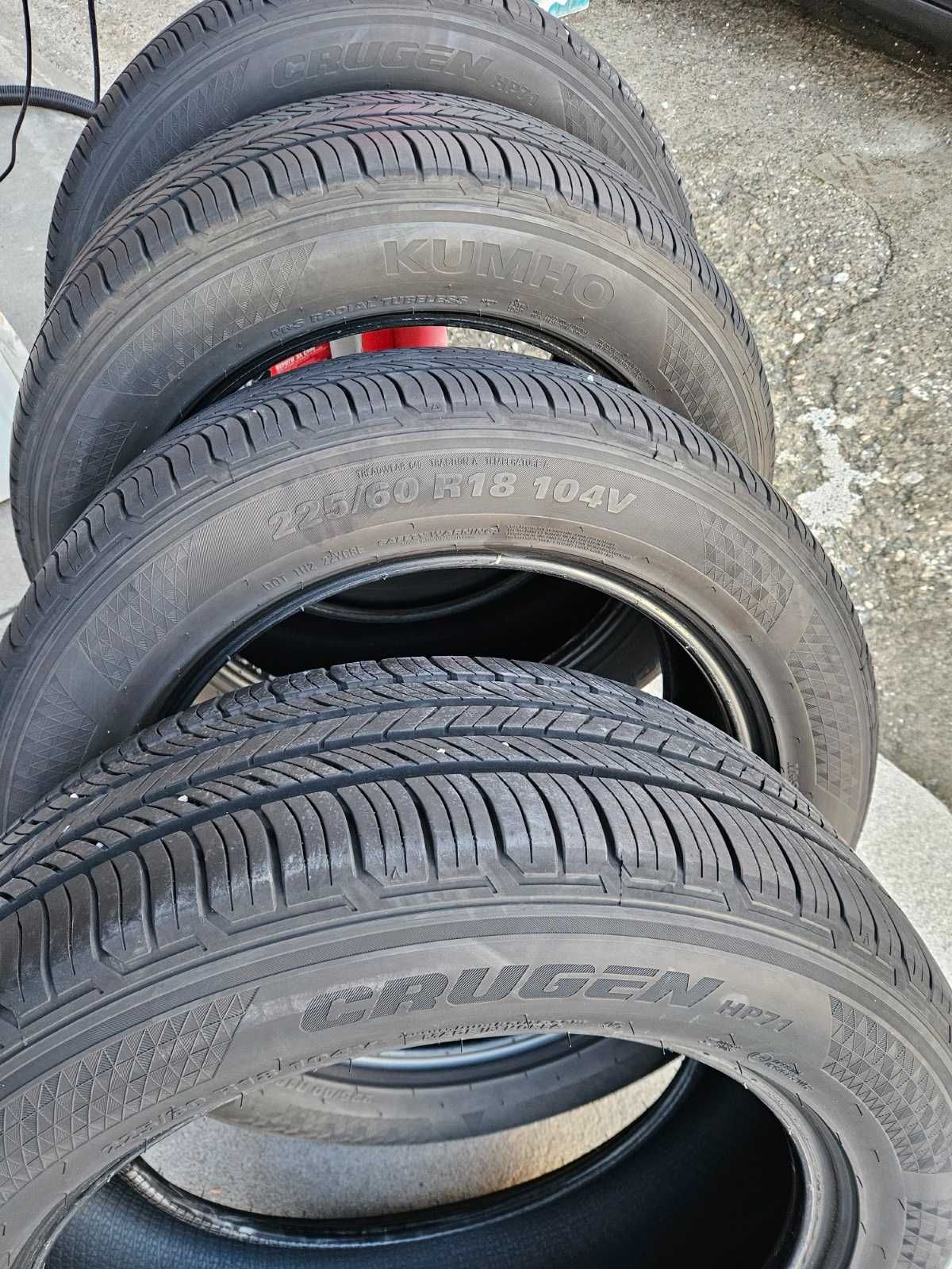 18" 225/60 R18 летни KUMHO 2021г. 8.4 mm