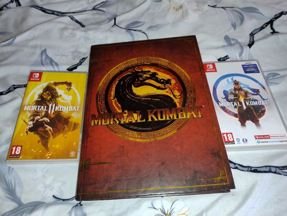 MORTAL KOMBAT 1 si 11 (jocuri Nintendo Switch) + Ghid MK