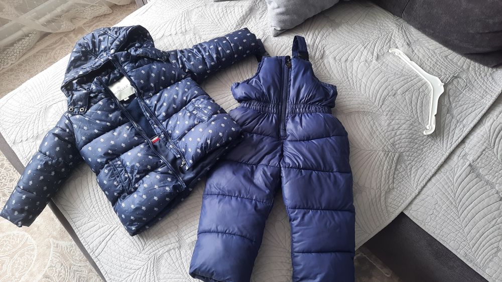 Зимний комплект куртка с комбинезоном