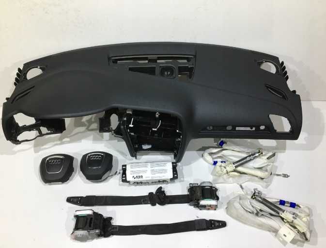 AUDI A4 8k kit airbag - plansa de bord - set centuri de siguranta