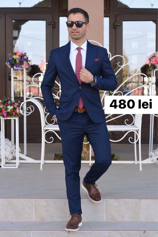 Costum bărbat slim fit