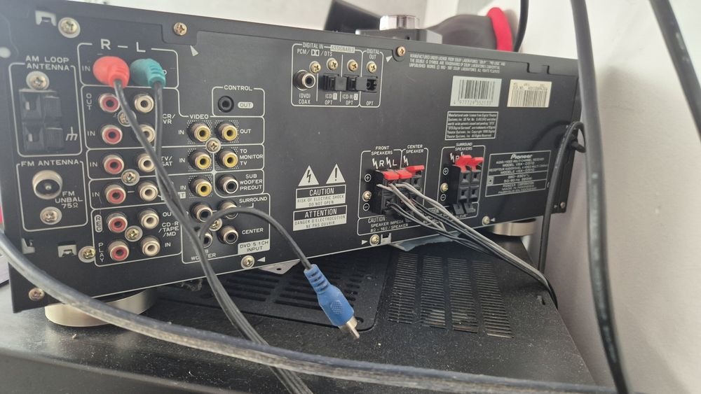 Pioneer vsx-d510 receiver