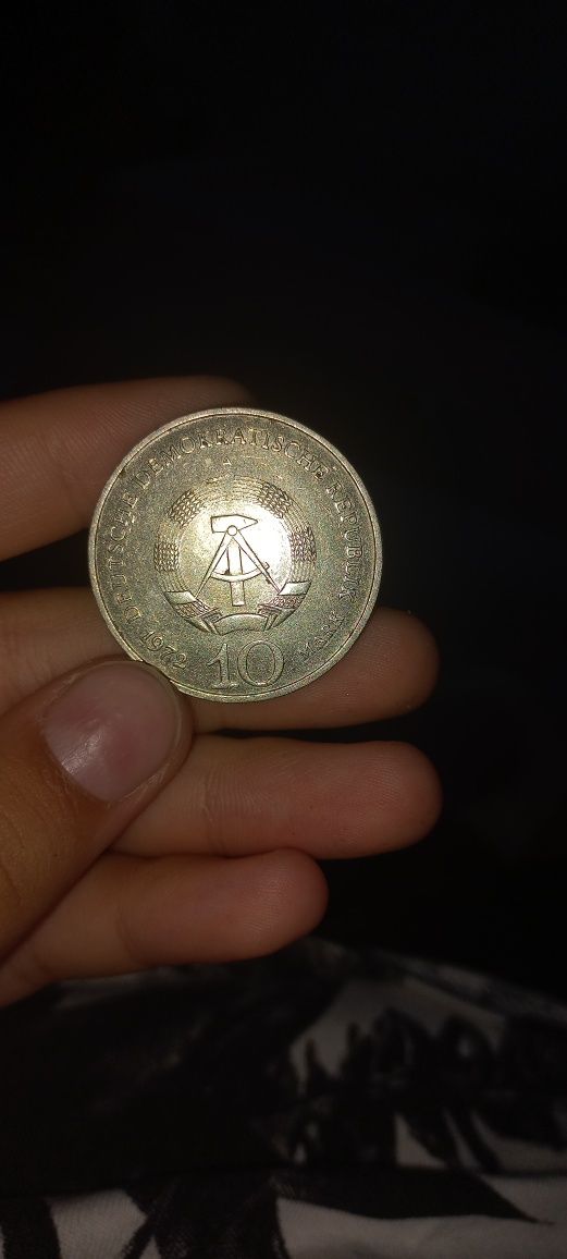 Monedă germană 1972