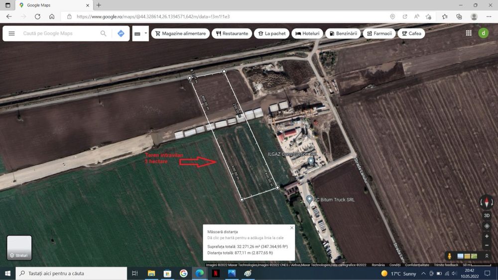 Teren intravilan A0 Sud