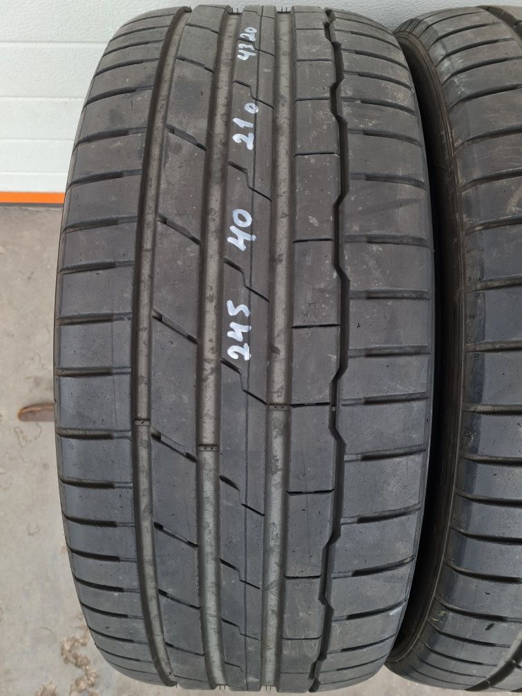 Летни гуми 2 броя HANKOOK Ventus S1 Evo3 245 40 R21 дот 4320