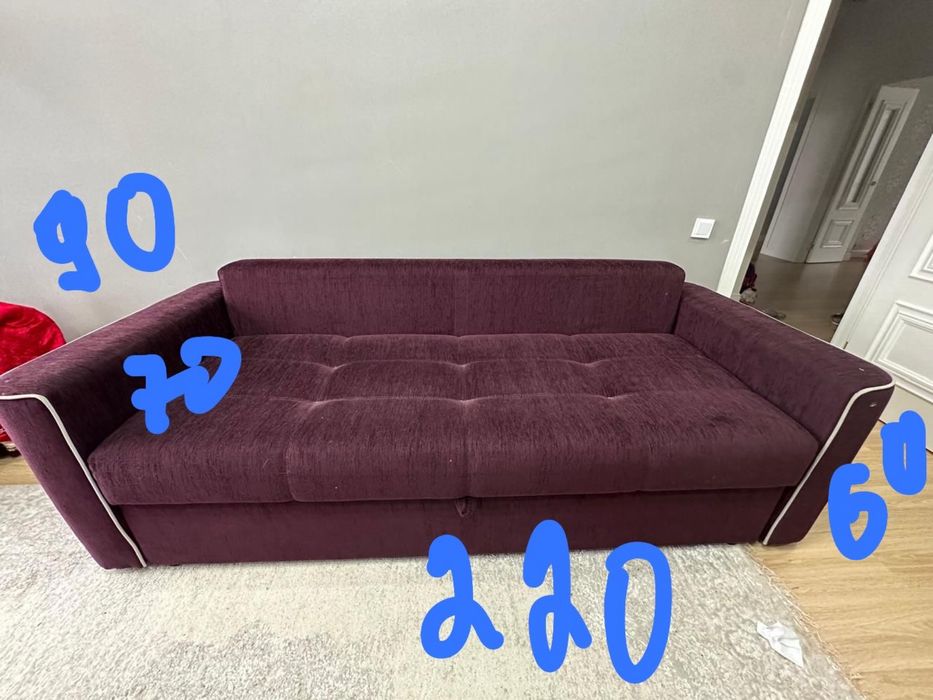 Удобный стильный диван, срочно продаю недорого