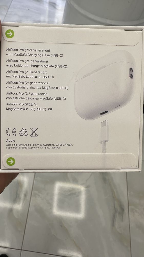 Airpods Pro 2 USB-C Чисто нови