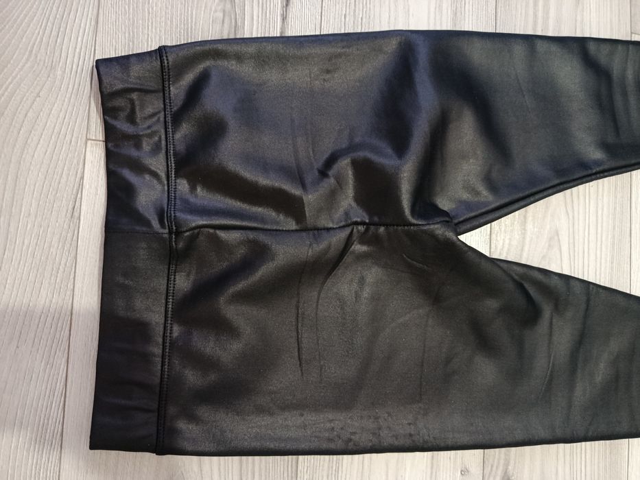 Colanți lucioși cu blăniță pentru toamna iarna primăvara mărimea M 38.