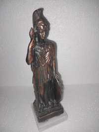 Statueta din alamă, anii 30, H 28 cm
