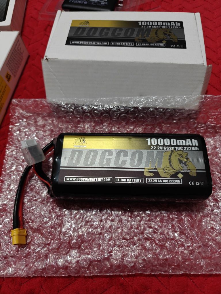 Baterie Li-Ion DOGCOM 6S2P (10.000 mAh) pentru Drone/Mașinuțe/Barcuțe