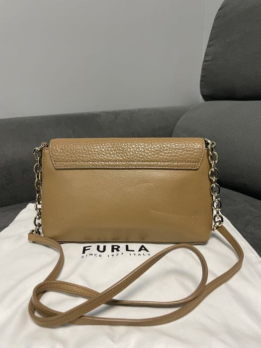 Furla Joann кафява чанта