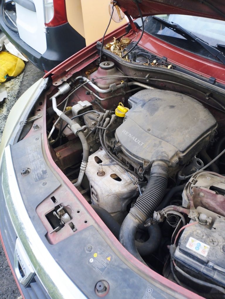 Kit pornire calculator uch cip cheie Dacia Sandero Logan 1.6mpi