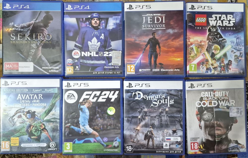 Продам игры на пс 5
