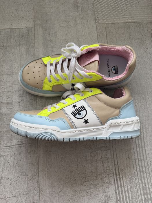 Кожени кецове Chiara Ferragni, 38 размер