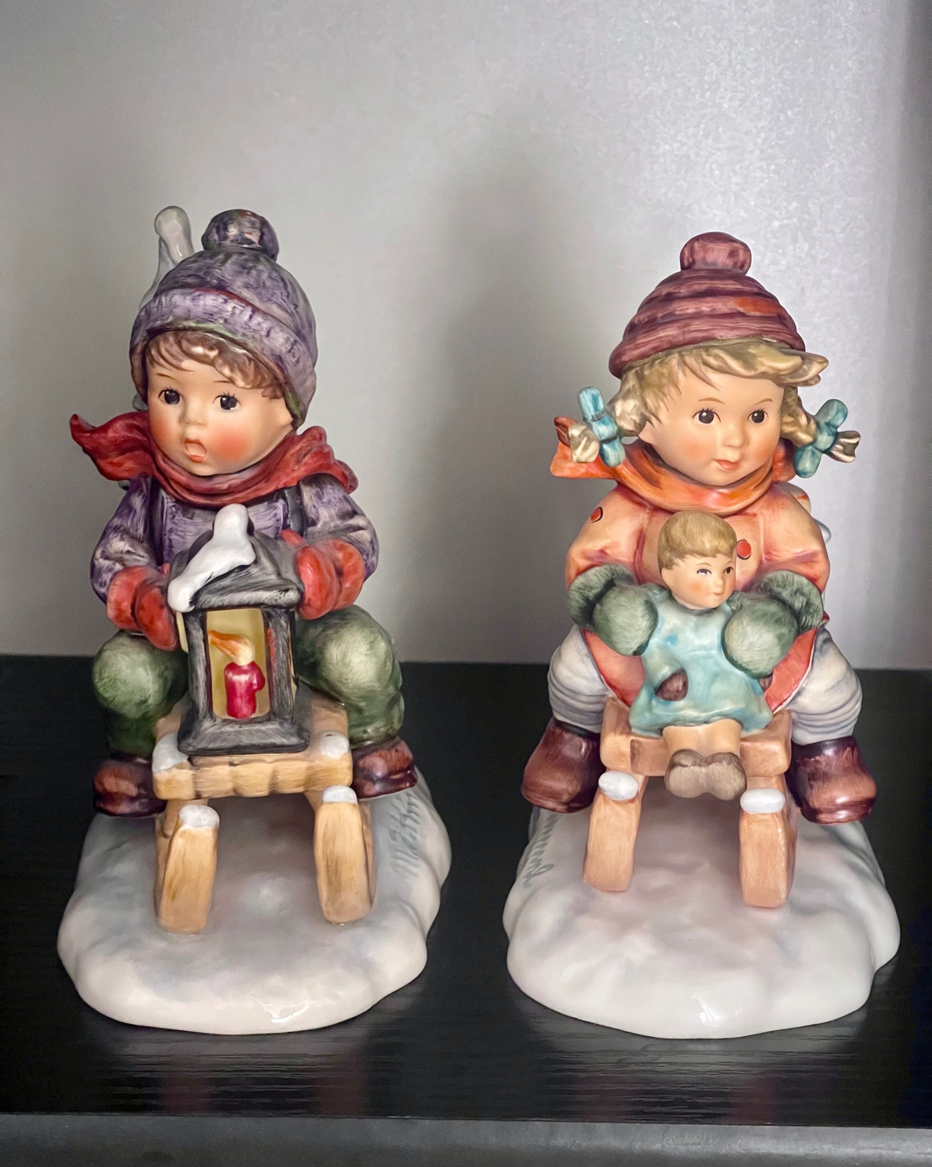 Figurine Porțelan Goebel/Hummel Vintage set 2 figurine
