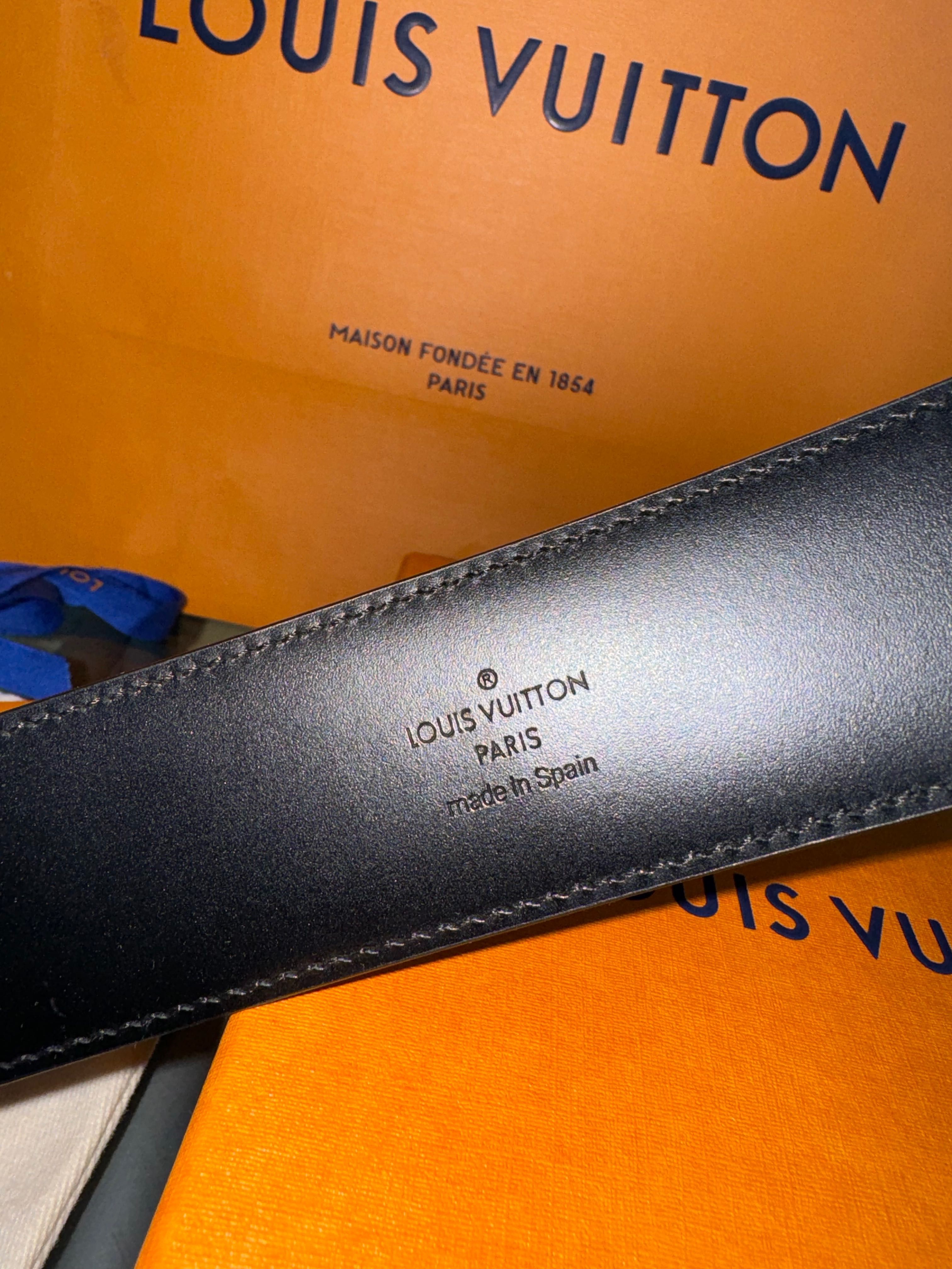Curea originala Louis Vuitton LV Damier noua