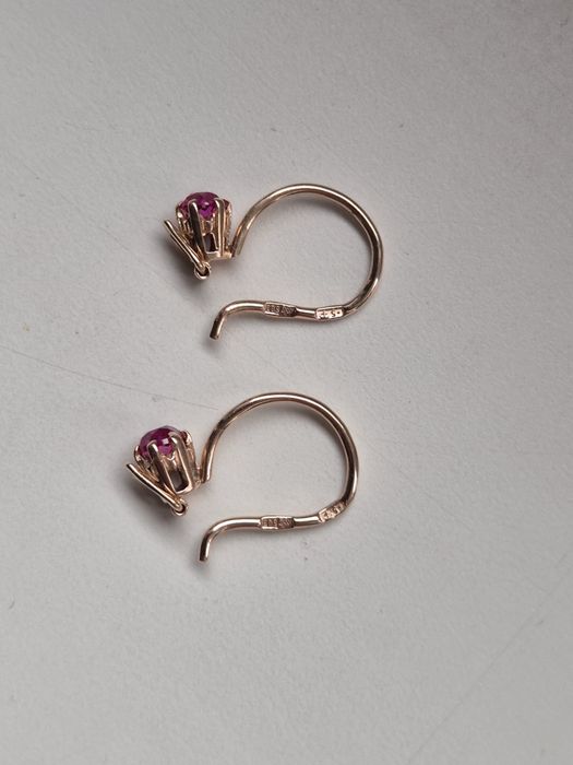 Cercei aur russia  583, cercei rusesti