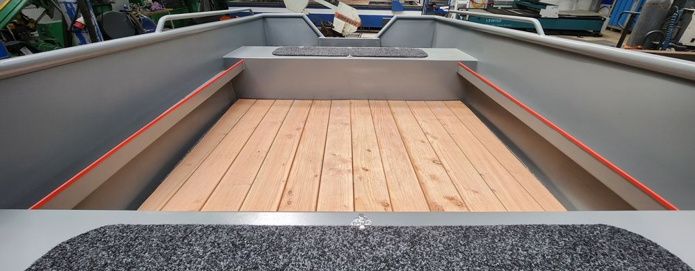 Barca aluminiu barca pescuit