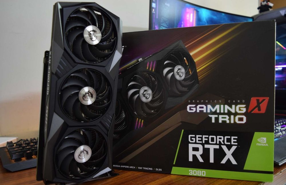 Placă video MSI Gaming X GeForce RTX 3080 Super OC de 10GB - Ca Nouă