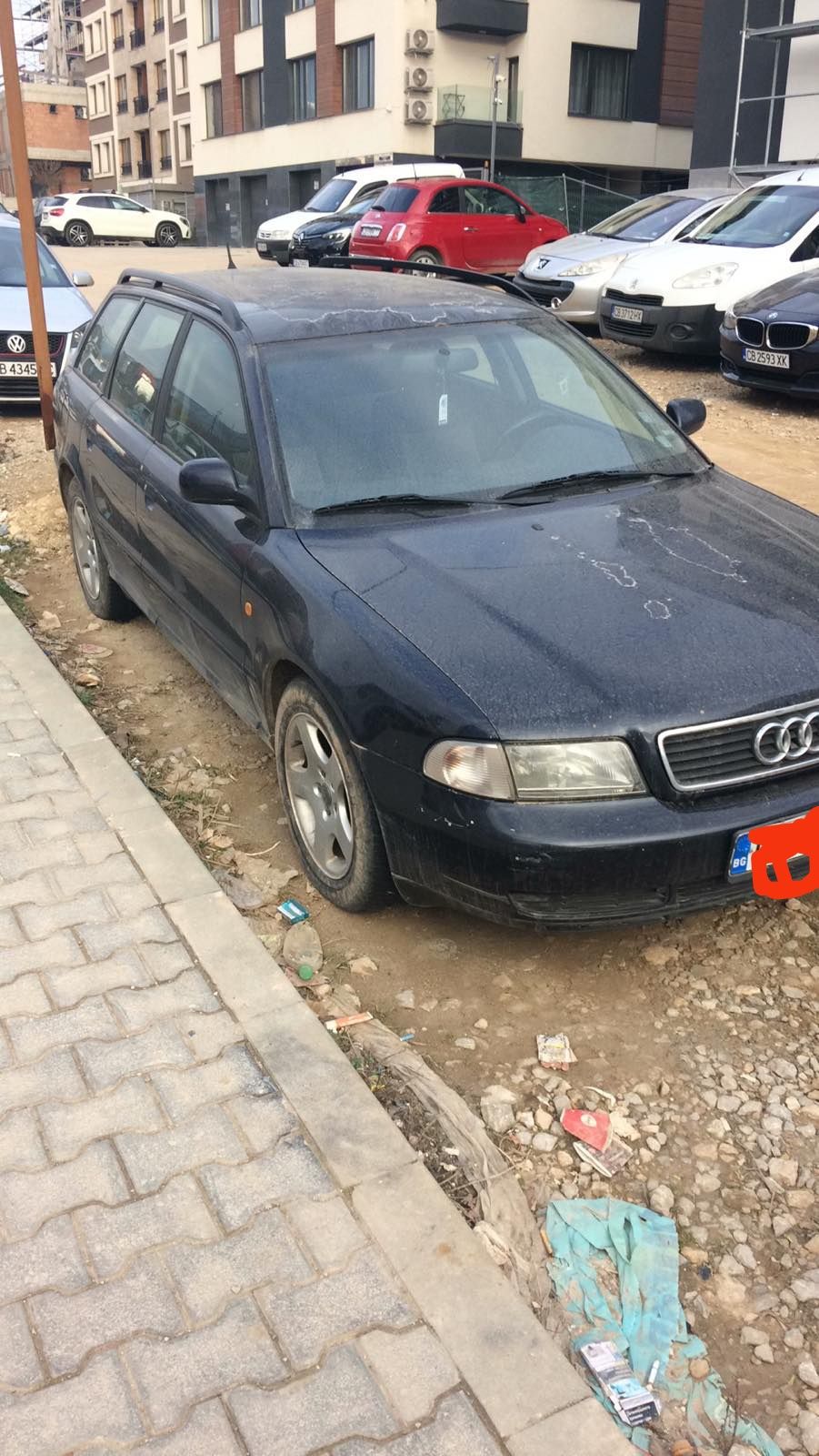 Само на части Audi A4 b5/Ауди а4 2.4 бензин V6 30v 165коня 1998г