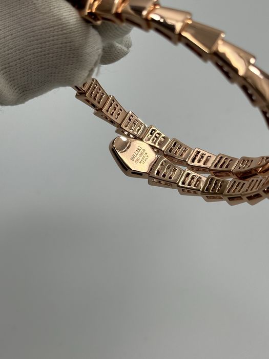 Brățară Bvlgari Rose Gold 750 Diamond