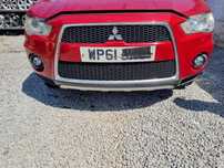 Bara fata Mitsubishi Outlander Facelift 2009 - 2012 Rosu 16j (1314) model cu spalatoare ...