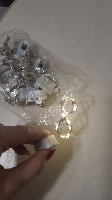 Мини гирлянда для композиций, декора