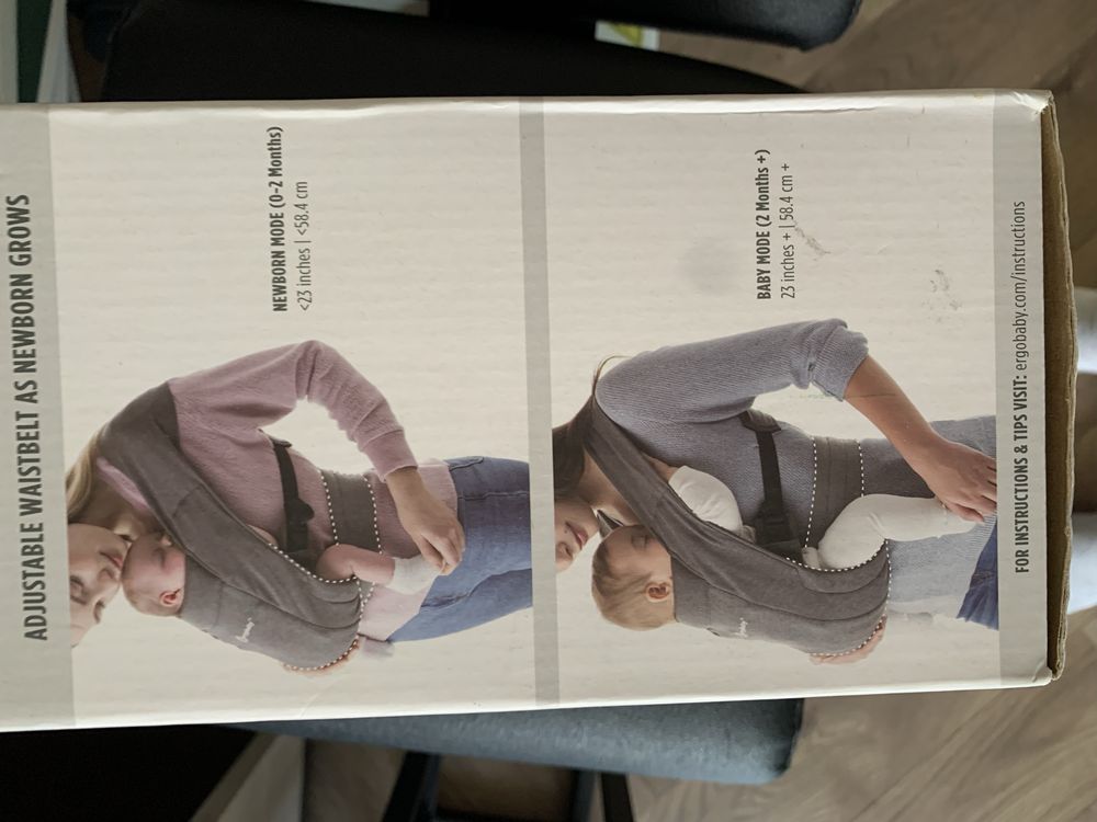 Ergobaby Embrace ергоночична раница