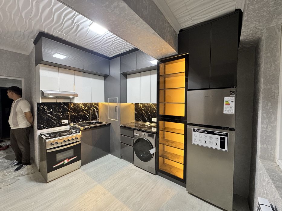 Xar xil turdagi kuxniya mebellar yasaymiz