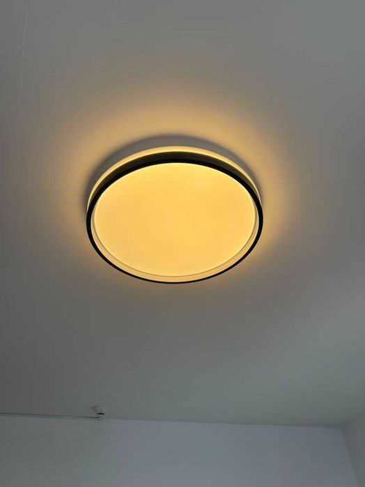 Тавана лампа ,LED панел с 3 степени на яркост и мек ефект 3000k-6500k