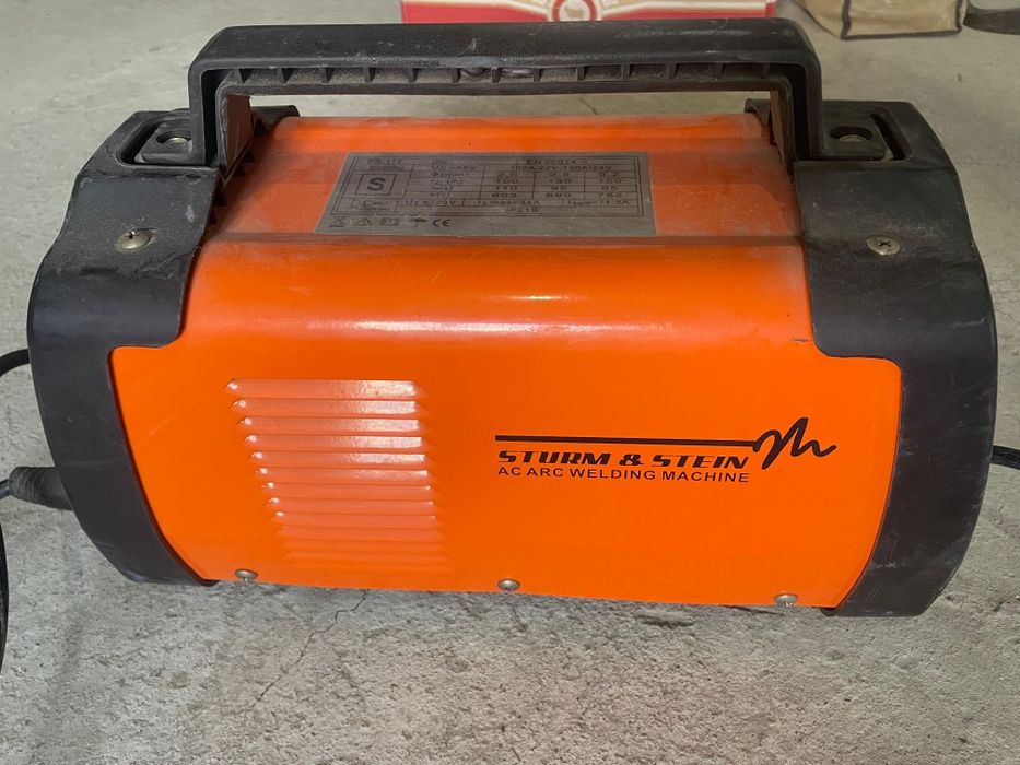 Новый сварочный аппарат sturm stein