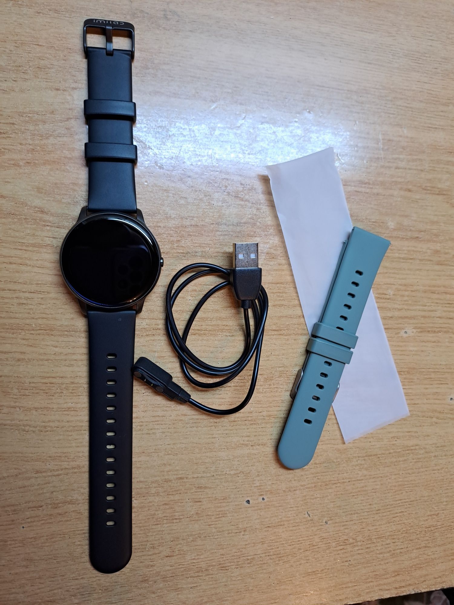 Smartwatch IMILAB KW66, Display TFT LCD 1.28", Bluetooth, Bratara Sili