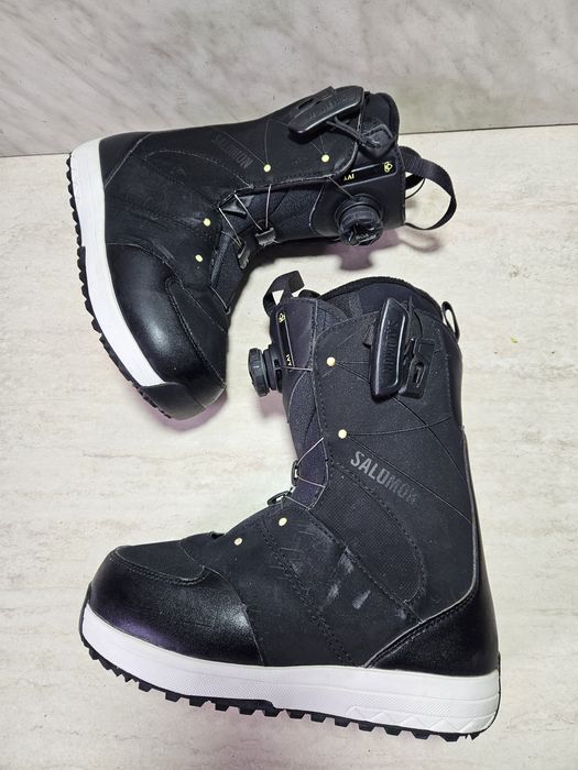 Boots 106 buti placa snowboard  Salomon Boa mărimea 37  ( 23,5  cm) .