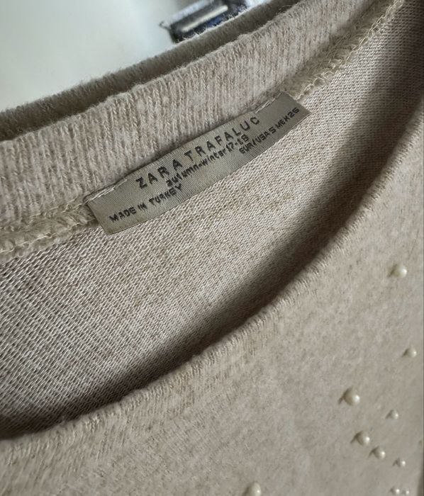 Zara блуза с перли