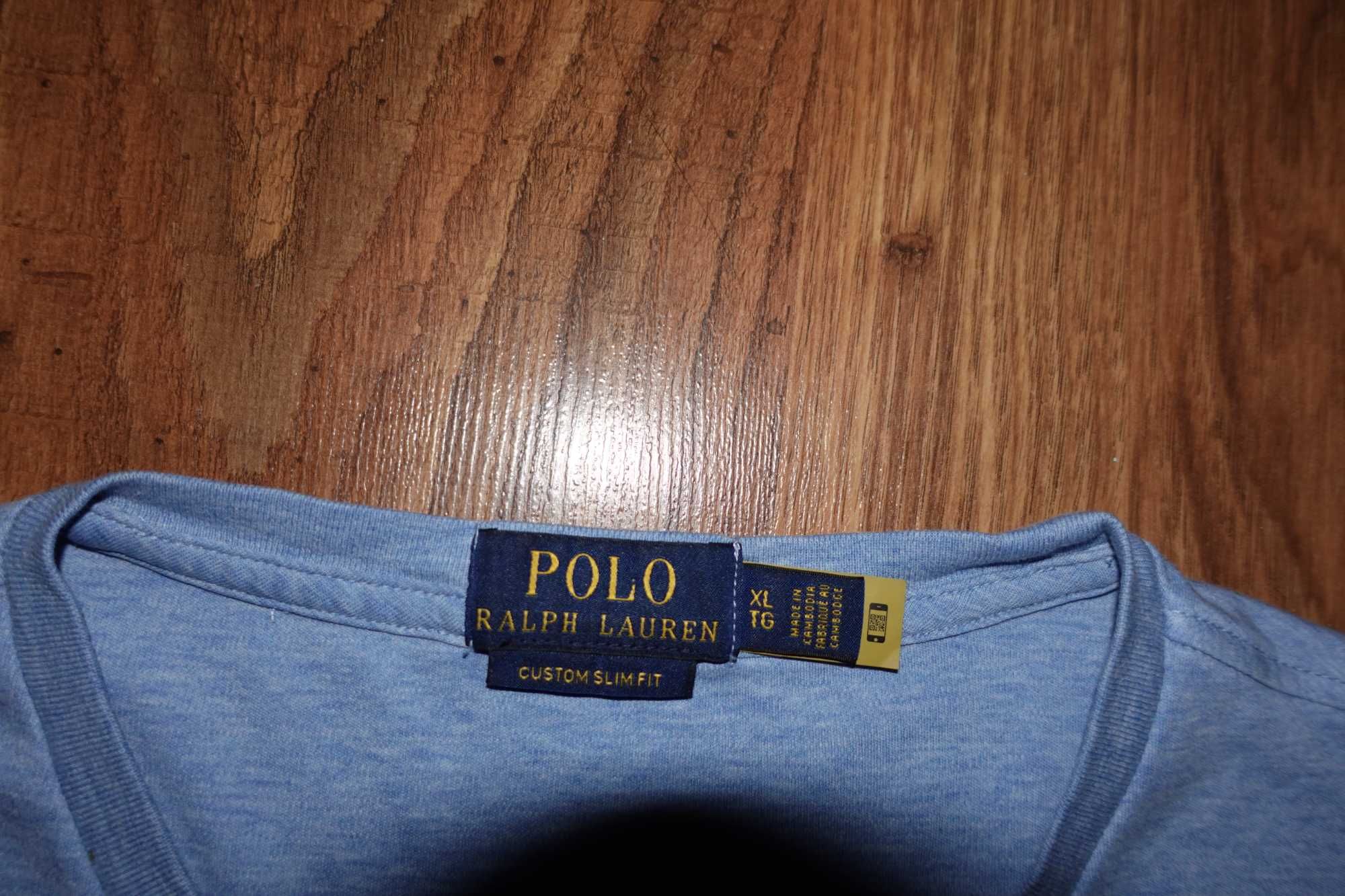 Tricou dama Ralph Lauren, Marimea XXL, Albastru, Stare foarte buna