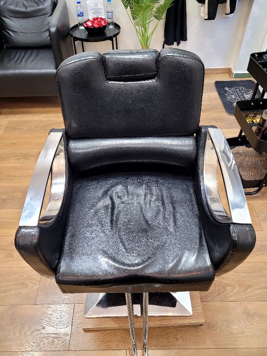 Бръснарски фризьорски стол за подстригване и грим