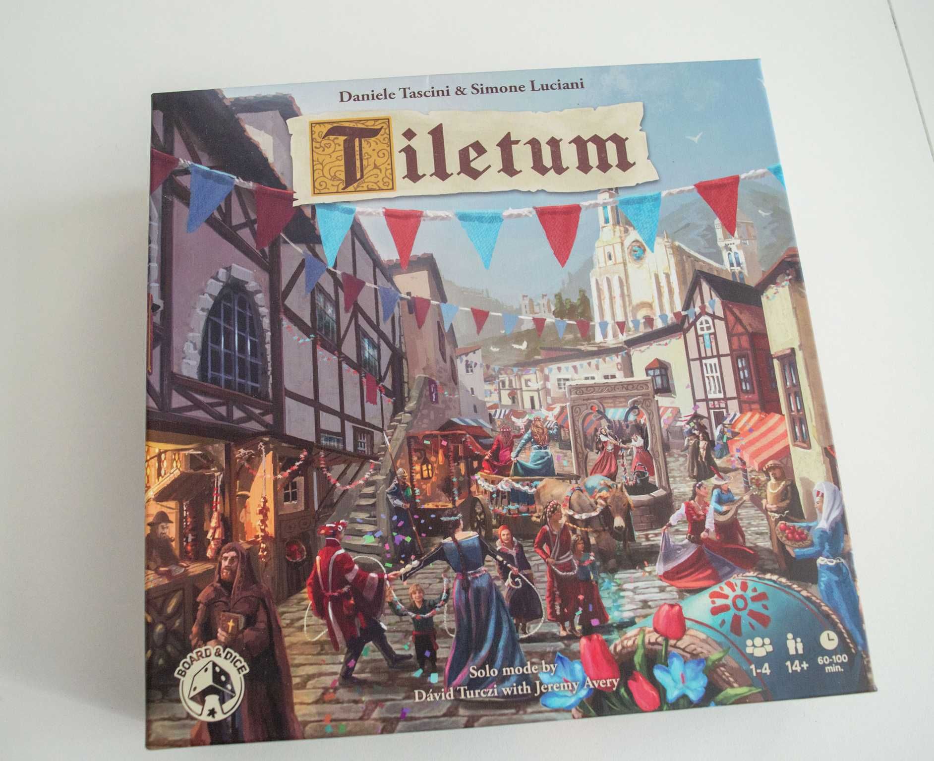 Настолна игра Tiletum, в отлично състояние