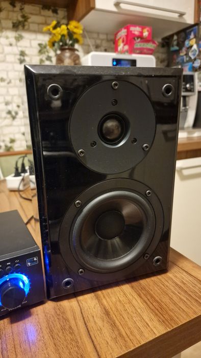 Amplificator bluethoot cu telecomanda, cu boxe Yamaha