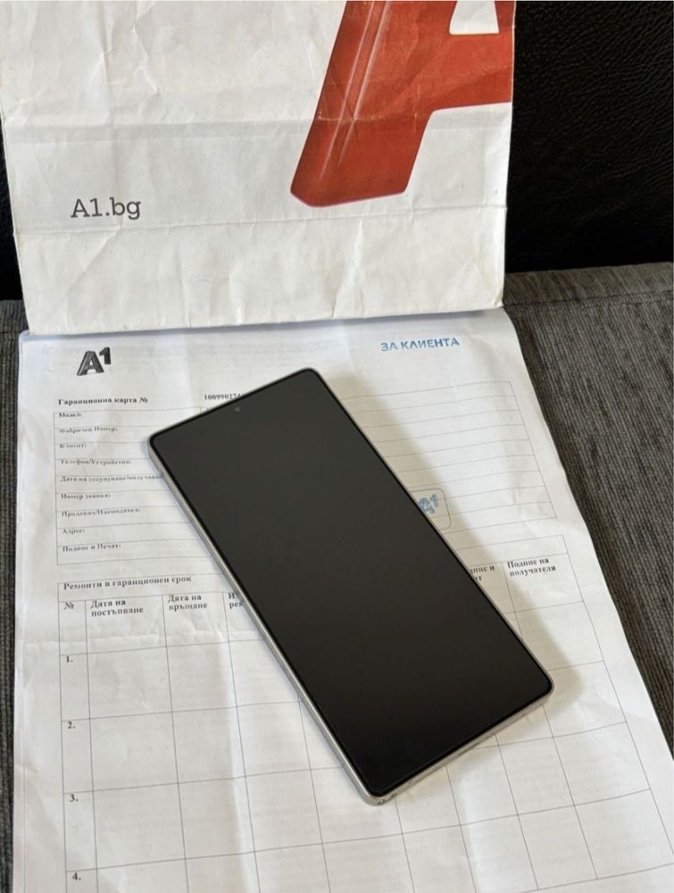 КАТО НОВ 512GB Samsung S25 Ultra A1 Гаранция 2027г. Gray / Сив