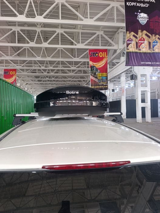 Автобокс с поперечными релингами