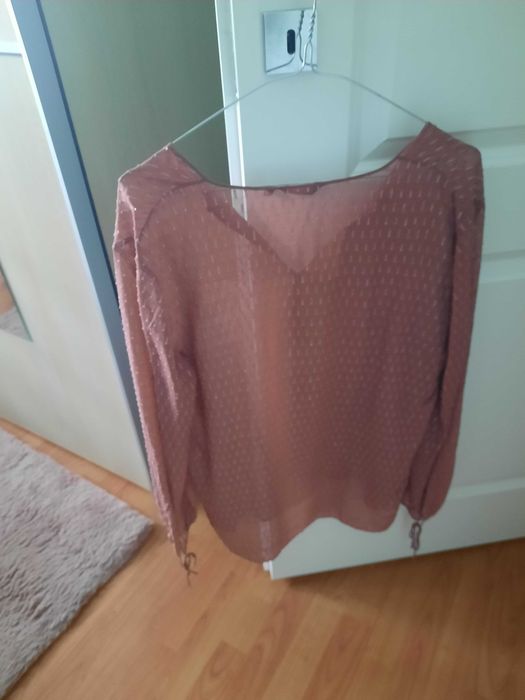 Bluza din matase Massimo Dutti