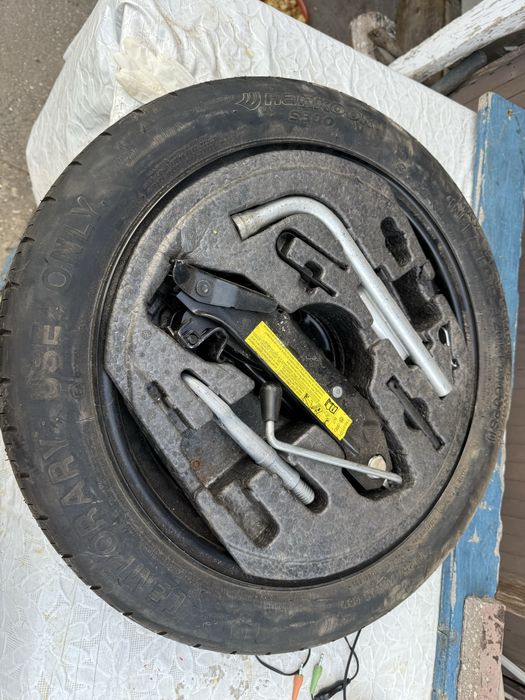 Roata rezerva 5x112 vw / skoda / seat / audi + accesorii