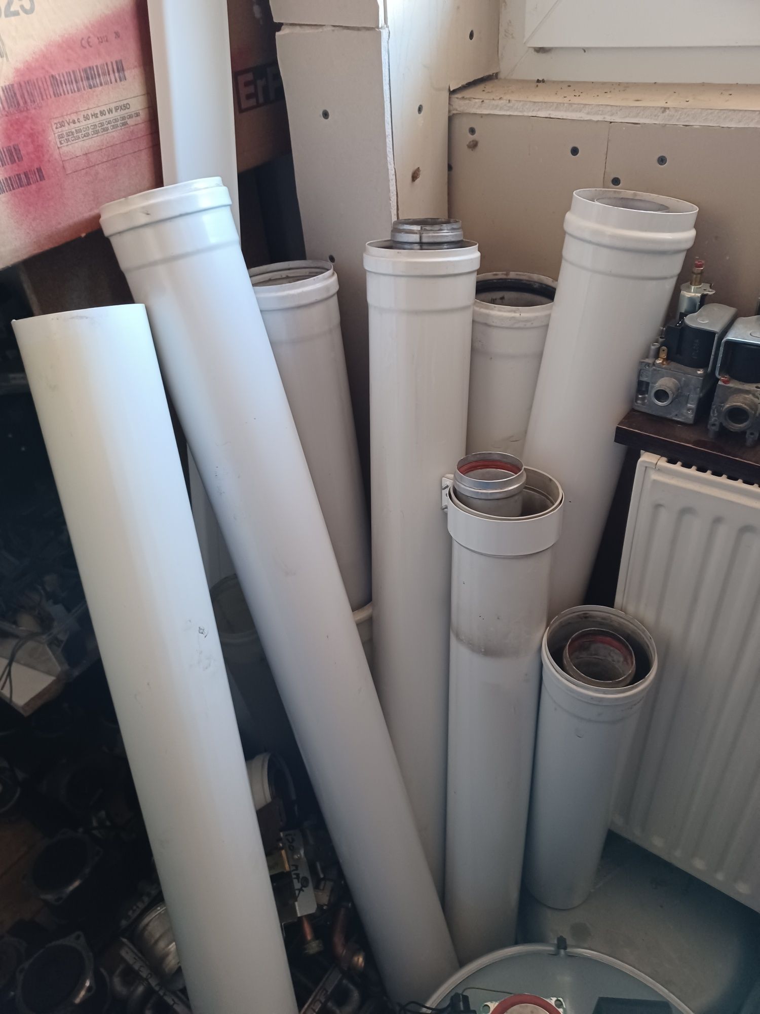 Kit coș  evacuare centrala termica