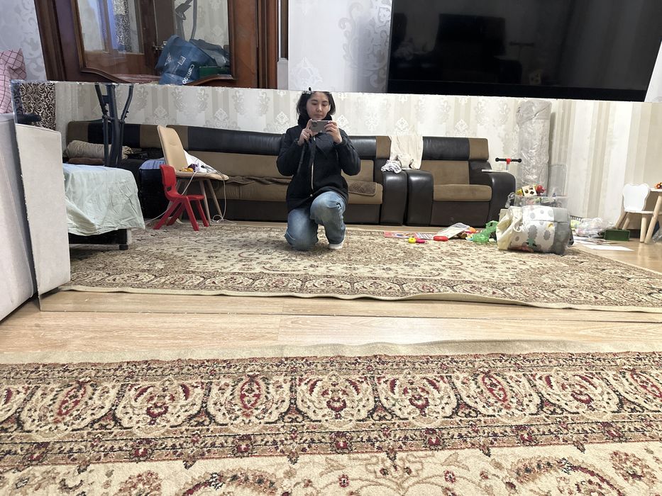 Продам зеркало 2,5 метра ширина 75